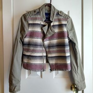 American Eagle Boho Zip Jacket